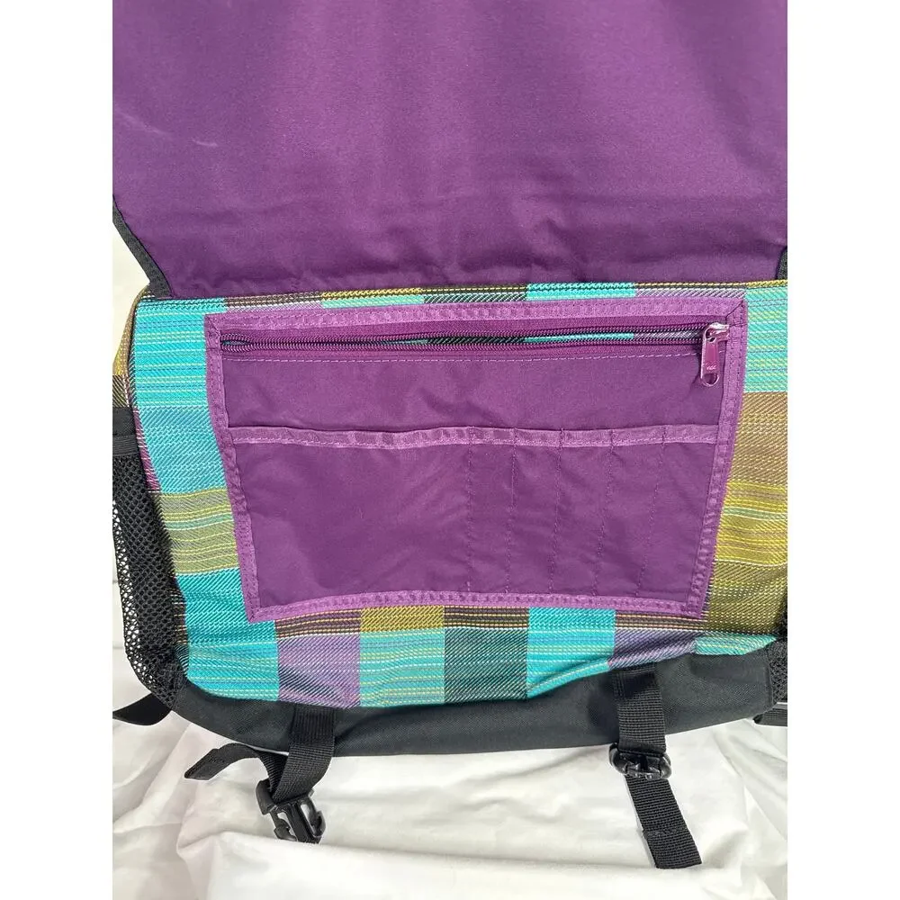 Dakine Brooke 17L Vivienne Plaid Laptop Messenger Crossbody Bag